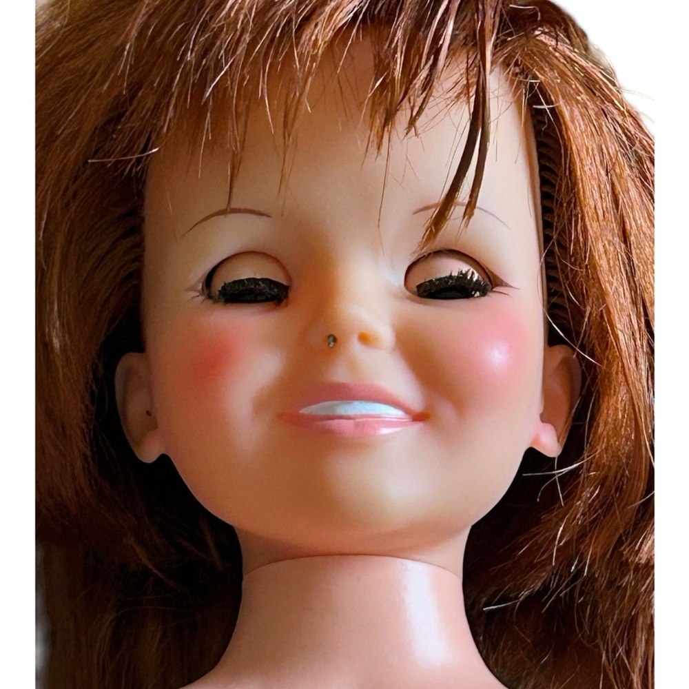 Vintage 1970s Crissy Brown-Haired Doll Hair doesn’t work